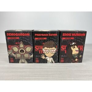 YouTooz Stranger Things Collection Netflix Lot Of 3 Vinyl Figures Eleven Eddie